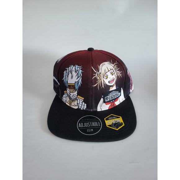 My Hero Academia League of Villians Snapback Anime Manga Baseball Cap Hat - Picture 1 of 7